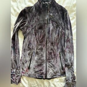 Lululemon Athletica Purple Velvet Hoodie